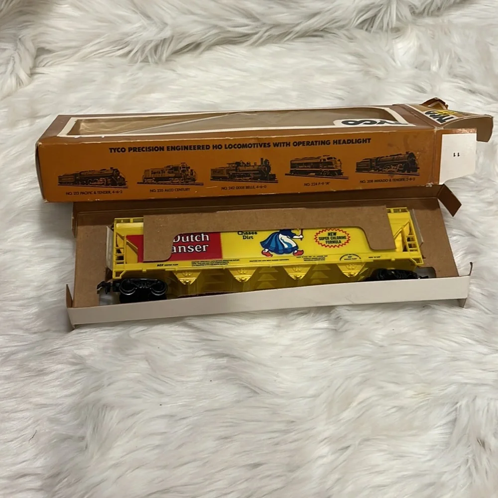 Rare Vintage TYCO Original Box Bundle 4 Scale Train Advertisement Company